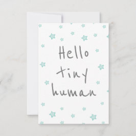Sterren Leuk Welkom baby / Geboorte Gefeliciteerd Kaart