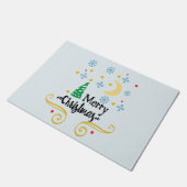 Sterren, Maan, Snowflakes en Zuurkerst, ZSSG Deurmat (Schuin)