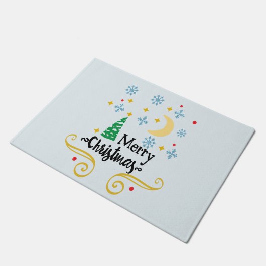 Sterren, Maan, Snowflakes en Zuurkerst, ZSSG Deurmat (Schuin)