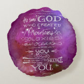 Sterren maanruimtevaart, astrologie, astronomische rond kussen (Achterkant)