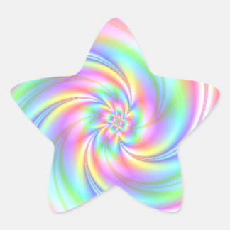 Sterren Meisje Roze Twirl Star Stickers