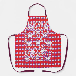 Sterren Met Bril Rood Schort