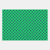Sterren met droogstempel en achtergrondkleuren inpakpapier vel (Voorkant 2)
