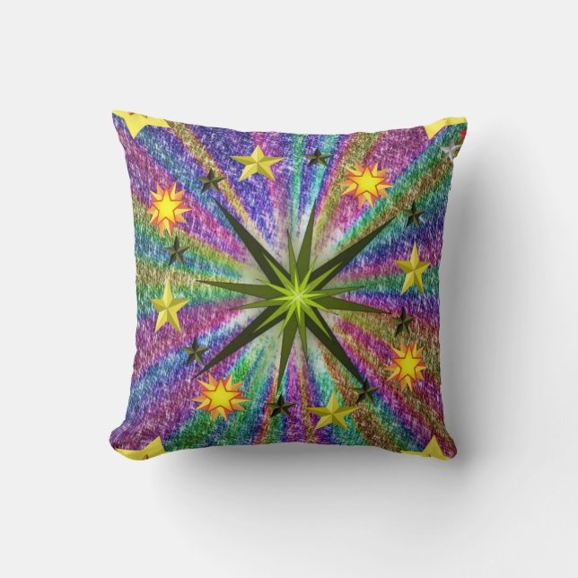 sterren met kussen en decore (Voorkant)