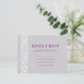 STERREN MUUR Joodse Trouw Uitnodiging Reactie (Staand voorkant)