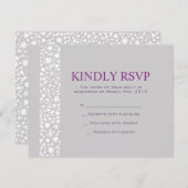 STERREN MUUR Joodse Trouw Uitnodiging Reactie (Voorkant / Achterkant)