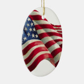 Sterren N Stripes Keramisch Ornament (Rechts)