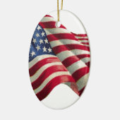 Sterren N Stripes Keramisch Ornament (Links)
