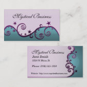 Sterren N Swirls Visitekaartje (Voorkant / Achterkant)