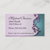 Sterren N Swirls Visitekaartje (Achterkant)