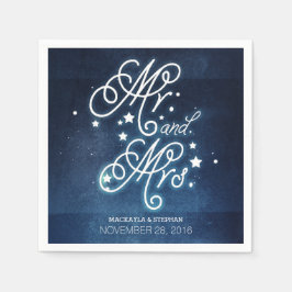 Sterren Navy betoverd door meneer en mevrouw Weddi Servet