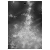 Sterren Night Sky Midnight Grey Melkweg Klembord (Achterkant)