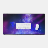 Sterren Night Sky Midnight Melkweg Blauw Bureaumat (Keyboard & Muis)