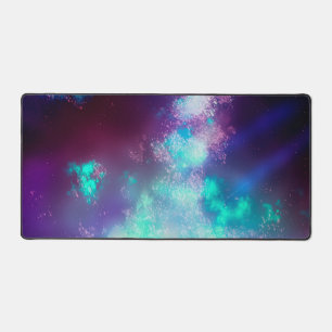 Sterren Night Sky Midnight Melkweg Neon Lights Bureaumat