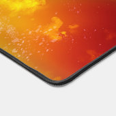 Sterren Night Sky Midnight Melkweg Sinaasappel Bureaumat (Hoek)