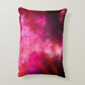 Sterren Night Sky Midnight Pink Melkweg Accent Kussen (Achterkant (Verticaal))
