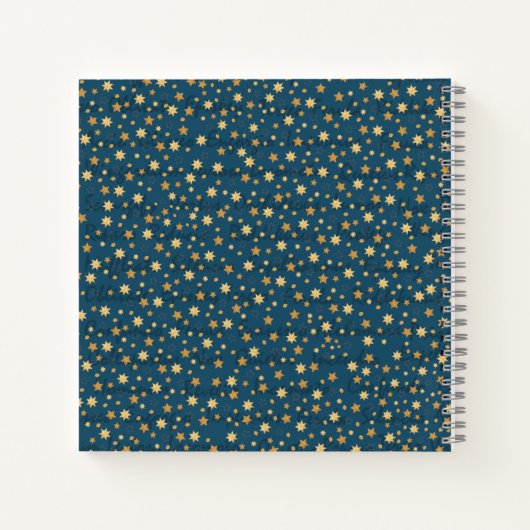 sterren notitieboek (Achterkant)