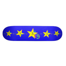 Sterren nummer 9 persoonlijk skateboard