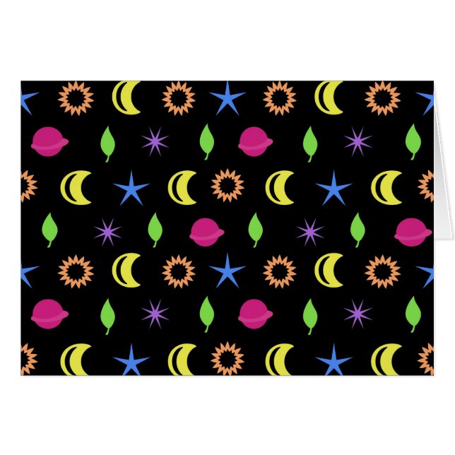 sterren onder Natuur (Voorkant Horizontaal)