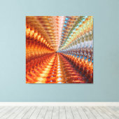 Sterren Oneindigheid Canvas Afdruk (Insitu (Houten vloer))