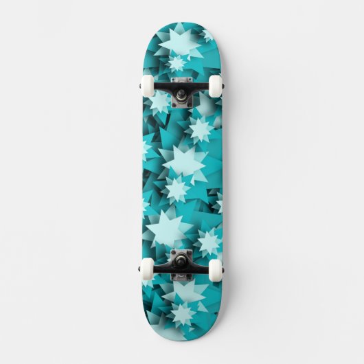 Sterren ontwerp persoonlijk skateboard (Voorkant)