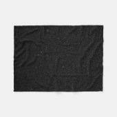 Sterren op de ruimte fleece deken (Voorkant (Horizontaal))