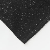 Sterren op de ruimte fleece deken (Hoek)
