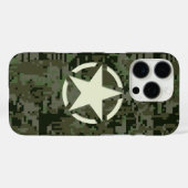 Sterren op Deep Bossen Camo achtergrond Case-Mate iPhone Case (Achterkant (horizontaal))
