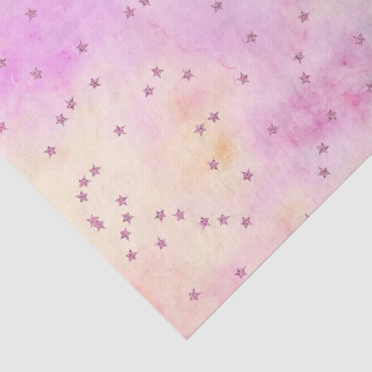 Sterren op gemarmerd papier (Detail)