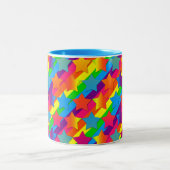 Sterren op Mok met Stripes-Two-zonder Coffee (Center)