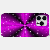 Sterren op regenboog in olifantenleder Case-Mate iPhone case (Achterkant (horizontaal))