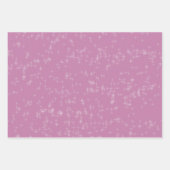 Sterren op Roze Achtergrond Verpakkend Document Vl Inpakpapier Vel (Voorkant 3)