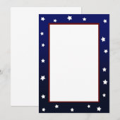 Sterren op uitnodiging van de blauwe grens (Voorkant / Achterkant)