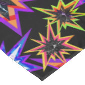 Sterren op zwart. tafelkleed (Gekanteld)