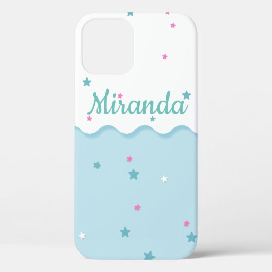 Sterren over het Zee Case-Mate iPhone Case (Achterkant)