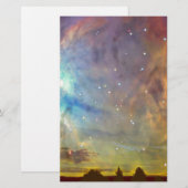 Sterren over Orion Briefpapier (Voorkant / Achterkant)