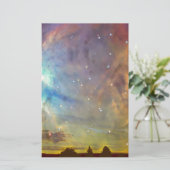 Sterren over Orion Briefpapier (Staand voorkant)