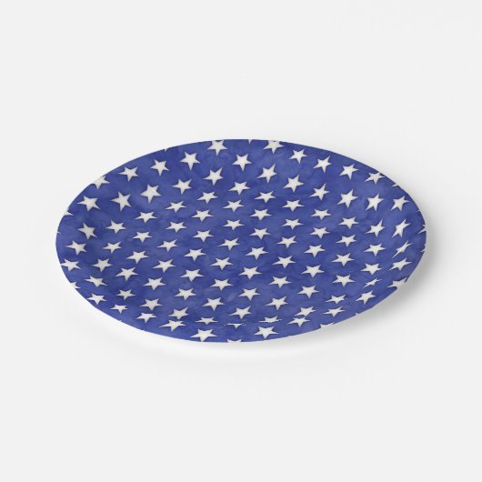 Sterren Papieren Bordje (Gekanteld)