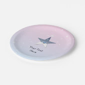 Sterren Papieren Bordje (Gekanteld)