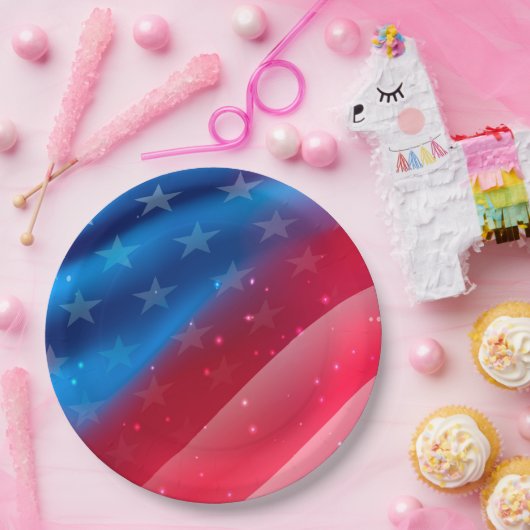 Sterren Papieren Bordje (Feest)