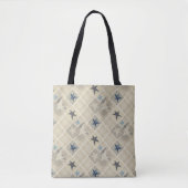 Sterren, patchwork tote bag (Voorkant)