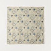 Sterren, patchwork wandkleed (Voorkant (horizontaal))