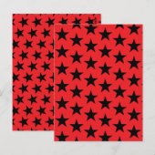 Sterren Patroon 10 Briefkaart (Voorkant / Achterkant)