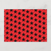 Sterren Patroon 10 Briefkaart (Achterkant)