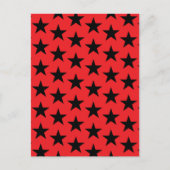 Sterren Patroon 10 Briefkaart (Voorkant)