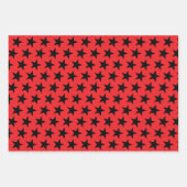 Sterren Patroon 10 Inpakpapier Vel (Voorkant)