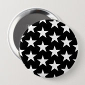 Sterren Patroon 11 Ronde Button 4,0 Cm (Voorkant /achterkant)
