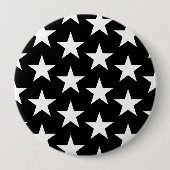 Sterren Patroon 11 Ronde Button 4,0 Cm (Voorkant)