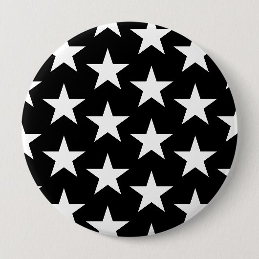 Sterren Patroon 11 Ronde Button 4,0 Cm (Voorkant)