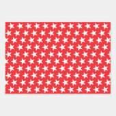 Sterren Patroon 12 Inpakpapier Vel (Voorkant 3)